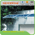 Plastic transparent polycarbonate sheet balcony roof covering/covers